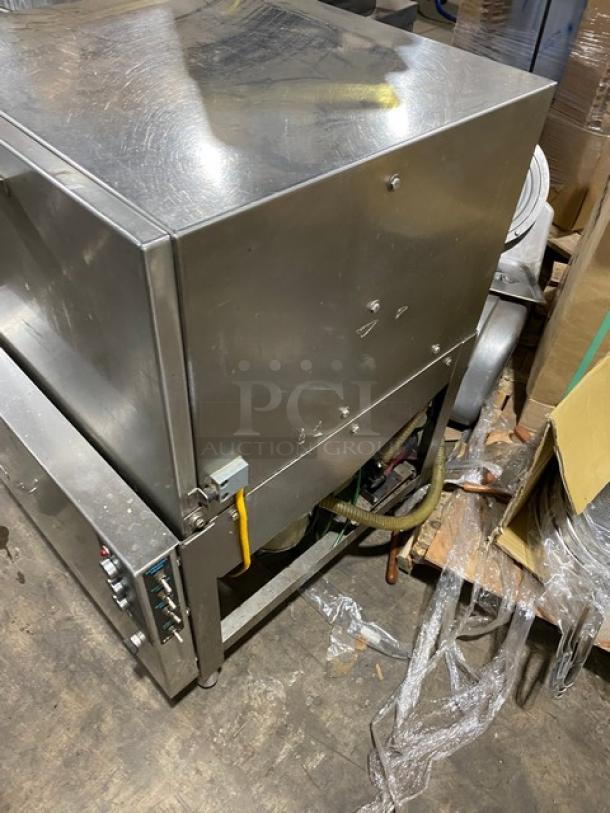 American Dish Service ET Series Commercial Stainless Steel Undercounter Dishwashing Machine! SN: WWS080206! 120V! On Legs! - Image 2 of 7