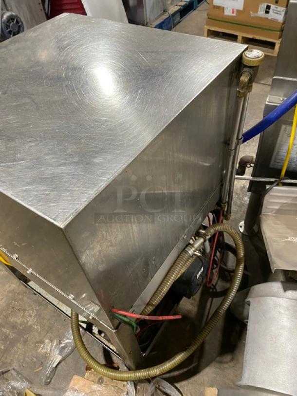 American Dish Service ET Series Commercial Stainless Steel Undercounter Dishwashing Machine! SN: WWS080206! 120V! On Legs! - Image 4 of 7