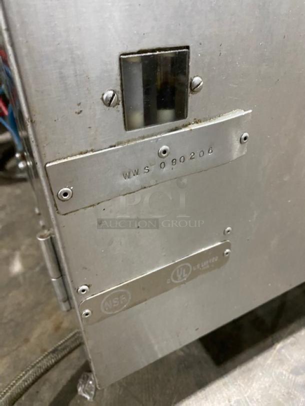 American Dish Service ET Series Commercial Stainless Steel Undercounter Dishwashing Machine! SN: WWS080206! 120V! On Legs! - Image 6 of 7