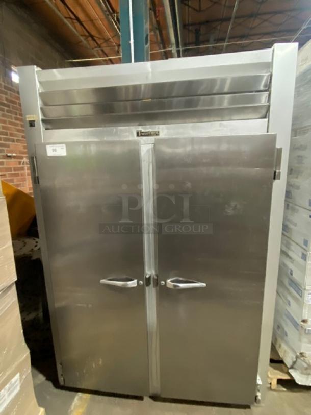 Traulsen Commercial Stainless Steel Solid 2 Door Reach In Refrigerator! Model: GHT 2-32 NUT SN: 198348 5G! 115V 1 Phase! - Image 1 of 8