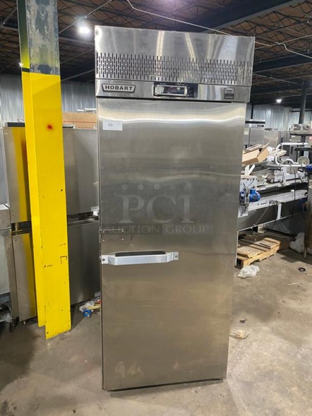 Hobart Commercial Stainless Steel Solid Single Door Electric Powered Heated Holding/Storage Cabinet! - Image 1 of 9