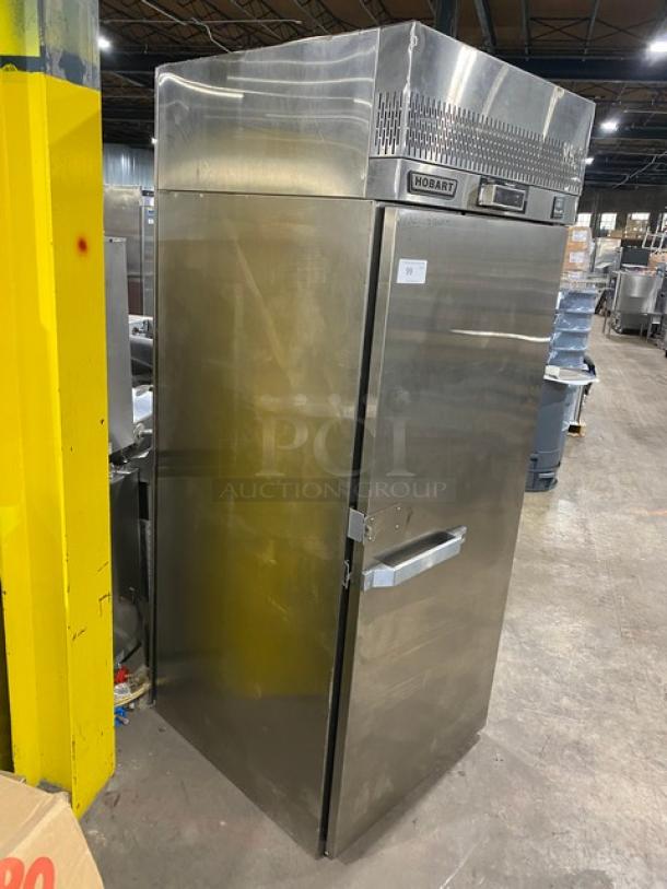 Hobart Commercial Stainless Steel Solid Single Door Electric Powered Heated Holding/Storage Cabinet! - Image 2 of 9