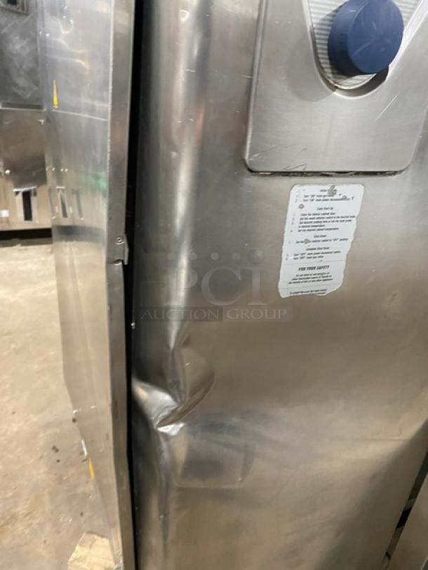 Rational ClimaPlus Combi G-Series Commercial Stainless Steel Natural Gas Powered Combination Oven! With Digital Controls! On Legs! - Image 7 of 8