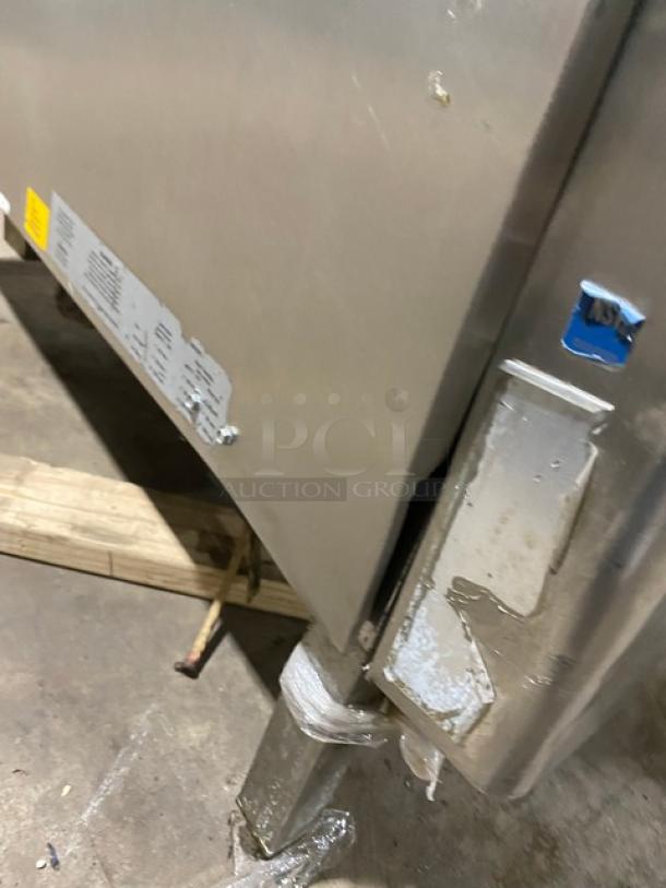 Rational ClimaPlus Combi G-Series Commercial Stainless Steel Natural Gas Powered Combination Oven! With Digital Controls! On Legs! - Image 8 of 8