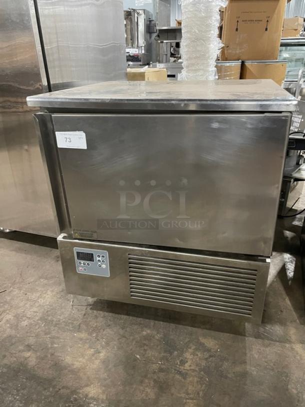 Piper Products Commercial Stainless Steel Electric Powered Undercounter Blast Chiller/Shock Freezer! With Digital Controls! With Built In Pan Holding Rack & Probe! Model: RCM051S SN: F20080211000020! 208V 1 Phase! - Image 1 of 9