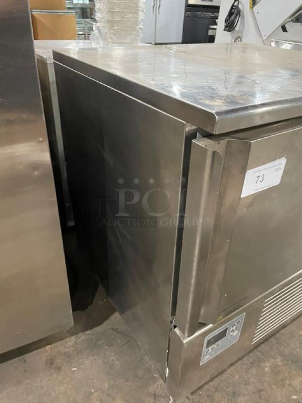 Piper Products Commercial Stainless Steel Electric Powered Undercounter Blast Chiller/Shock Freezer! With Digital Controls! With Built In Pan Holding Rack & Probe! Model: RCM051S SN: F20080211000020! 208V 1 Phase! - Image 3 of 9