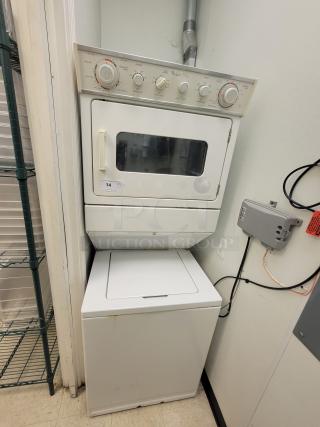 Whirlpool Stackable Washer & Dryer Combo + BONUS Cleaning Supplies! Maximize your laundry space and get everything you need to keep your facility sparkling clean! We're offering a reliable Whirlpool Stackable Washer and Dryer Combo, perfect for compact spaces, laundromats, or commercial operations, plus we're including a valuable assortment of cleaning room supplies! *BUYER MUST REMOVE - NO SHIPPING OR HANDLING AVAILABLE* See video link in description below 👇