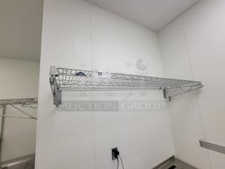 Metro SmartWall Shelves G3 (1) 5' (1) 4'
(2) Metro SmartWall G3 Shelves - Optimize Your Space! Looking to maximize your storage and organization? We have (1) 5 Foot and (1) 4 Foot Metro SmartWall G3 Shelves, perfect for any commercial kitchen, laboratory, healthcare facility, or even a highly organized home garage! *BUYER MUST REMOVE - NO SHIPPING OR HANDLING AVAILABLE*