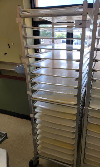 WIN-HOLT AL1820BKD/HD/PO Mobile Pan Rack!
Tired of juggling pans and struggling with limited storage space in your commercial kitchen? The Win-Holt Mobile Pan Rack is your ultimate solution for efficient pan management and seamless workflow! *BUYER MUST REMOVE - NO SHIPPING OR HANDLING AVAILABLE*