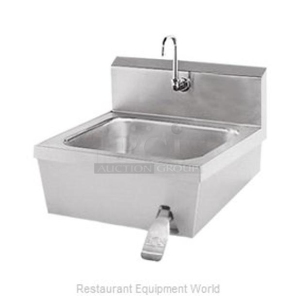Advance Tabco 7-PS-30 Stainless Hands-Free Sink! Perfect way to Elevate your Hygiene Standards! *BUYER MUST REMOVE - NO SHIPPING OR HANDLING AVAILABLE* - Image 5 of 5