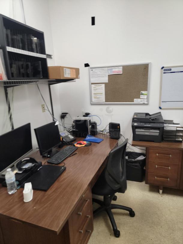 Bid on a Complete Room Setup! Everything must go! Complete Office Setup Ready for You! Looking to furnish an entire office, or set up a comprehensive workspace quickly and affordably? We're offering the complete contents of an office, providing a vast array of furniture and equipment. *BUYER MUST REMOVE - NO SHIPPING OR HANDLING AVAILABLE* - Image 2 of 13