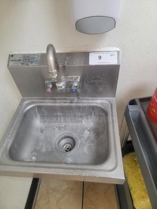 Advance Tabco 7-PS-60 Wall-Mounted Hand Sink - Commercial Grade Stainless Steel! Designed for high-demand environments, this wall-mounted unit is perfect for restaurants, healthcare facilities, food trucks, or any establishment requiring a dedicated, sanitary handwashing station. *BUYER MUST REMOVE - NO SHIPPING OR HANDLING AVAILABLE*