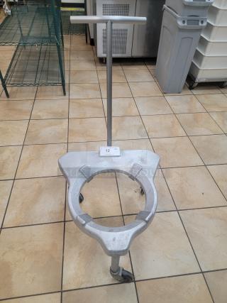 Hobart Mixer Bowl Dolly Truck - Commercial Grade & Heavy Duty! Streamline your kitchen operations with this essential Hobart Mixer Bowl Dolly Truck! Designed for effortlessly transporting heavy mixer bowls, this dolly reduces strain on your staff and improves efficiency in any commercial bakery, restaurant, or food preparation facility. *BUYER MUST REMOVE - NO SHIPPING OR HANDLING AVAILABLE*