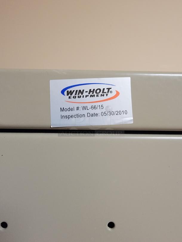 (2) Winholt 6-Tier Steel Lockers - Perforated Doors, Commercial Grade! Set of two (2) Winholt WL 66/15 6-Tier / 1-Column Steel Lockers with Perforated Doors. These heavy-duty, commercial-grade lockers are perfect for a variety of settings needing secure and organized storage. *BUYER MUST REMOVE - NO SHIPPING OR HANDLING AVAILABLE* - Image 3 of 4