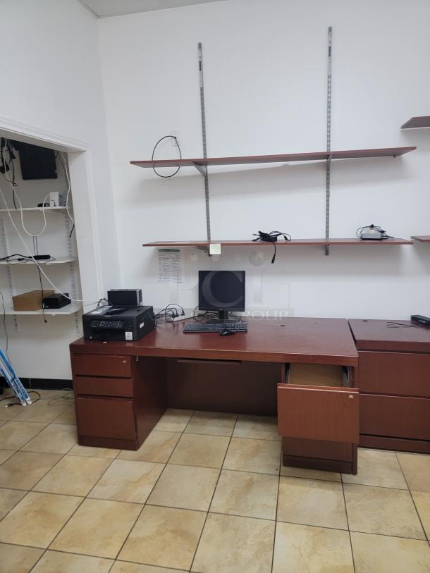BID on a COMPLETE Office Room Setup! Everything Must Go - Furnish Your Workspace! Clearing out an entire office and offering the complete room setup for bid! This is your chance to acquire a comprehensive array of office furniture and equipment quickly and affordably. Everything must go! See video in description below 👇*BUYER MUST REMOVE - NO SHIPPING OR HANDLING AVAILABLE* - Image 1 of 9