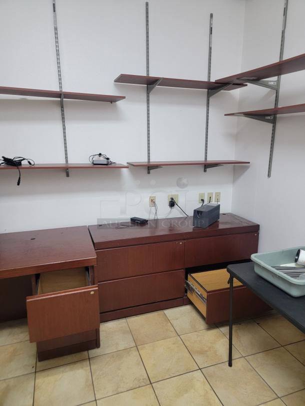 BID on a COMPLETE Office Room Setup! Everything Must Go - Furnish Your Workspace! Clearing out an entire office and offering the complete room setup for bid! This is your chance to acquire a comprehensive array of office furniture and equipment quickly and affordably. Everything must go! See video in description below 👇*BUYER MUST REMOVE - NO SHIPPING OR HANDLING AVAILABLE* - Image 3 of 9