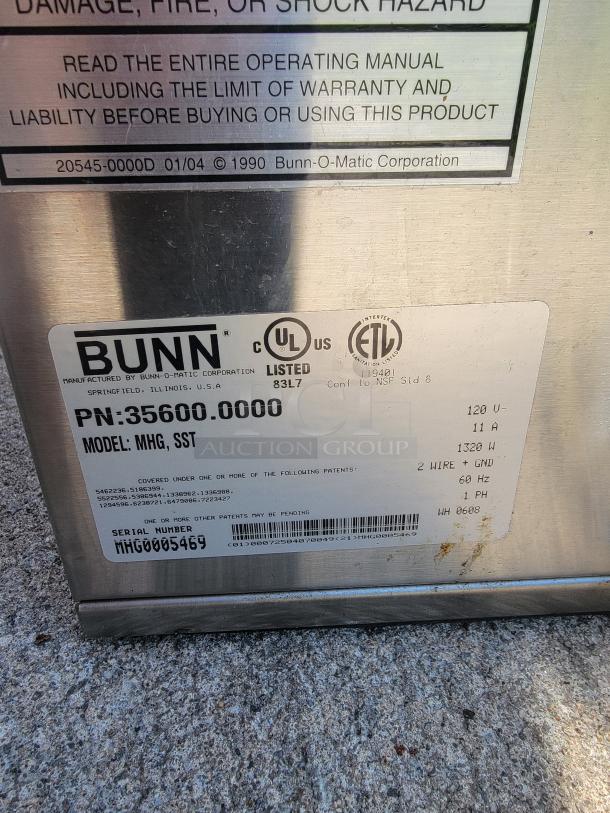 Bunn PN-35600 Multi-Hopper Coffee Grinder! Elevate your coffee service with this high-performance Bunn PN-35600 Multi-Hopper Commercial Coffee Grinder! Perfect for cafes, restaurants, hotels, or any business that demands freshly ground coffee with variety and efficiency. This grinder allows you to offer multiple coffee blends or decaf options without changing beans or hoppers. - Image 4 of 4
