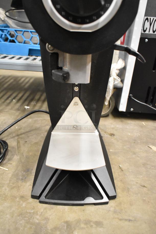 2025 Mahlkonig Guatemala Coffee Grinder, 2 lb. capacity, 120 Volts, 1 Phase, by Hemro. Commercial countertop model.