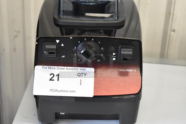 BRAND NEW SCRATCH AND DENT Vita-Mix VM0101D Blender with Pitcher, 120V. Visible scratches, 1 Phase. Model label: VITA-PREP 3.