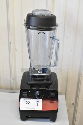 Brand new Vita-Mix VM0101D blender, 2025 model. Includes pitcher, 120 volts, 1 phase. Minor scratches and dents visible.