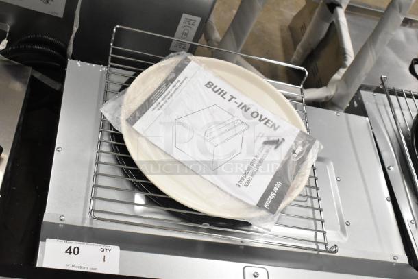 KoolMore KM-CWO30-SS built-in microwave with convection oven and air fryer, 1.6 cu. ft., scratch and dent, includes manual.