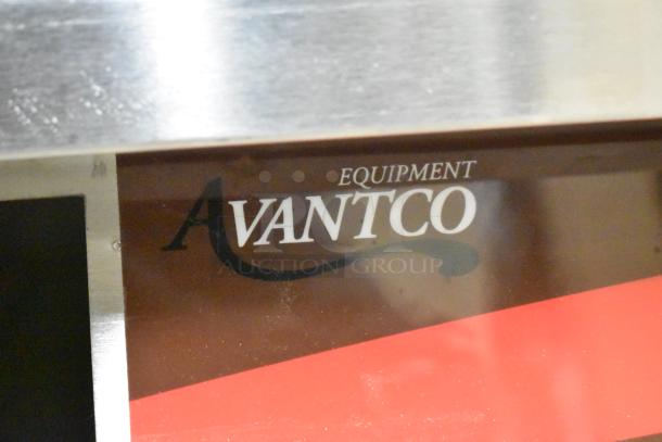 Brand new Avantco 177EG30N electric griddle with thermostatic controls. Scratch and dent condition. 208/240 volts. Avantco logo visible.