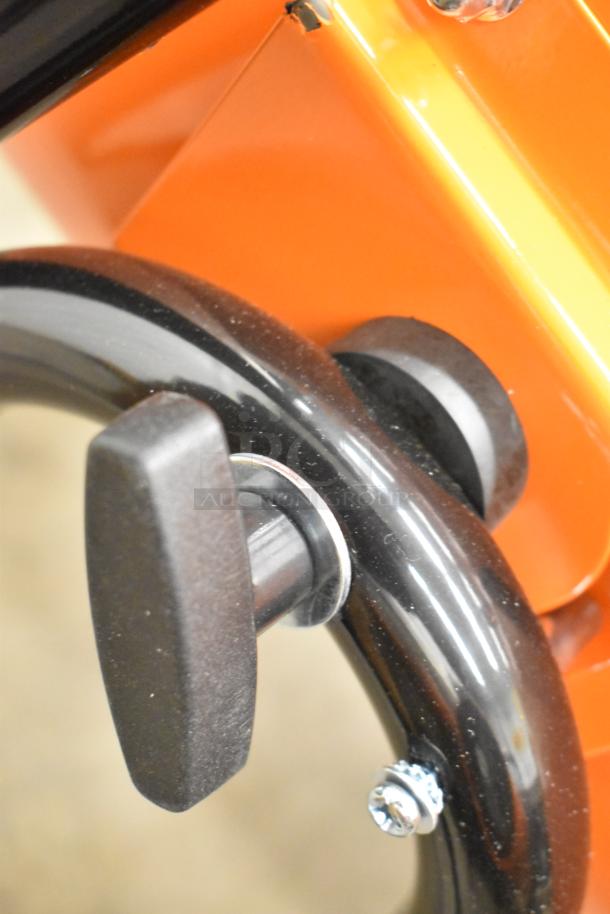 Boltic SHAG-K07F portable electric salamander heater, 208V, 3 phase, brand new with minor scratches, visible handle detail.