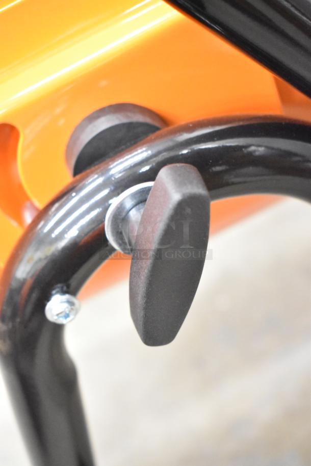 Brand new Boltic SHAG-K07F portable electric salamander heater, 208V, 3 phase, visible scratch and dent.