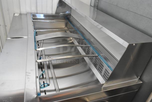 Brand new Avantco 178APT60MHC 60" 2-door mega top refrigerated sandwich prep table, 115V, 1 phase, minimal scratches.