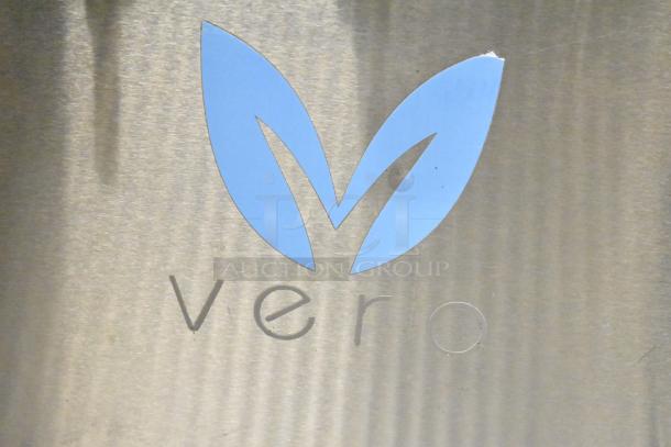 Vero Commercial Countertop Water Dispenser, stainless steel finish, branded logo visible, good condition.