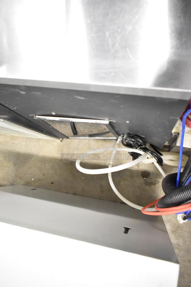 Vero Commercial Countertop Water Dispenser, features industrial design, hoses visible, suitable for commercial use.