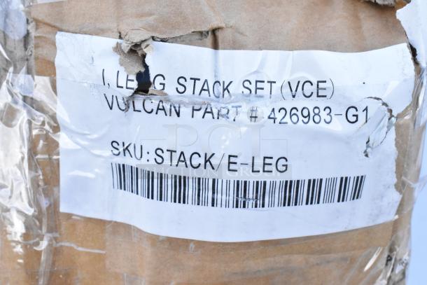 Brand new Vulcan 426983-G1 leg stack set in original packaging with visible wear. SKU: STACK/E-LEG.