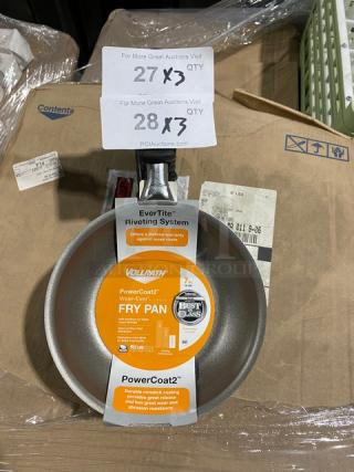 Vollrath 7" Fry Pan, PowerCoat2 non-stick, new condition, EverTite Riveting System, Best in Class label.