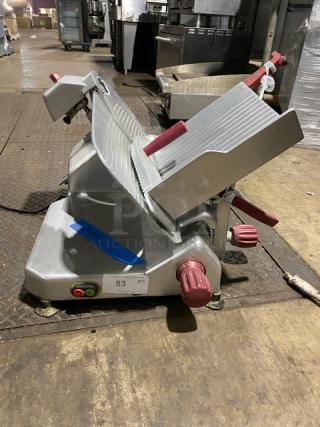 Berkel Commercial Electric Powered Countertop Deli Meat Slicer! On Legs! - Item #1192443