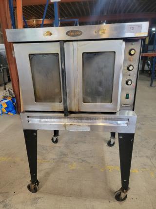Bakers Pride GDCO-G1 Cyclone Series Natural Gas Single Deck Full Size Convection Oven
Experience Unrivaled Baking Performance!
Looking for an oven that delivers consistent, exceptional results every time? The Bakers Pride GDCO-G1 Cyclone Series Natural Gas Single Deck Full Size Convection Oven is engineered for precision and power, making it the perfect choice for busy commercial kitchens, bakeries, and restaurants. - Item #1193664