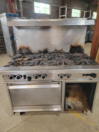 🔥 Unleash Your Inner Chef with Our 8-Burner Gas Stove & Oven! 🔥
Tired of juggling pots and pans on a cramped stovetop? Ready to elevate your culinary creations to new heights? Look no further!
Introducing our professional-grade 8-burner gas stove with a spacious oven, designed for home cooks and catering enthusiasts who demand power, precision, and performance. - Item #1193666