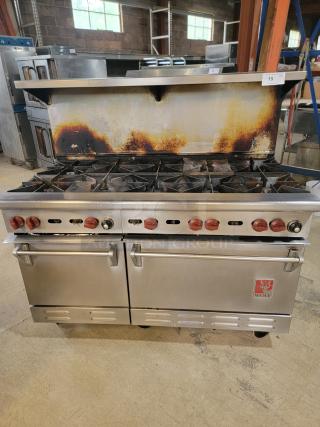 Unleash Your Inner Chef with the Wolf WX60-10BN with BONUS Kitchenware: The Ultimate 10-Burner, 2-Oven Gas Range! Are you ready to transform your kitchen into a culinary powerhouse? The Wolf WX60-10BN 60-inch gas range is designed for those who demand professional-grade performance and uncompromising quality.
Experience Unrivaled Cooking!
