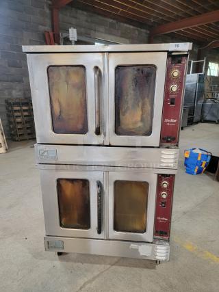 Cook Like a Pro! Southbend SilverStar Gas Convection Oven - Commercial Grade! Elevate your kitchen with a Southbend SilverStar Stainless Gas Convection Oven! Perfect for restaurants, bakeries, or catering. Fast, even cooking for perfect results every time. - Item #1193668