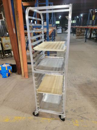 CHANNEL Mobile Pan Rack!
Tired of juggling pans and struggling with limited storage space in your commercial kitchen? This Mobile Pan Rack is your ultimate solution for efficient pan management and seamless workflow!
