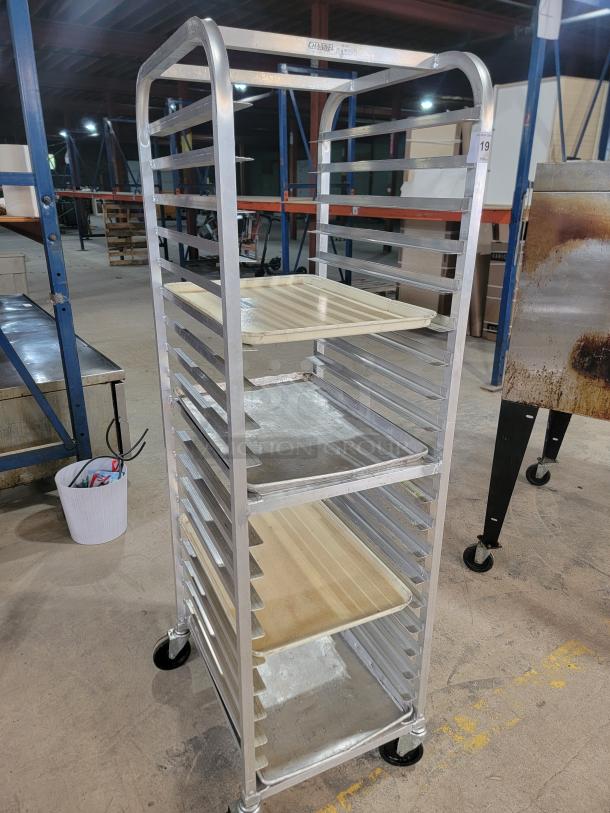 CHANNEL Mobile Pan Rack!
Tired of juggling pans and struggling with limited storage space in your commercial kitchen? This Mobile Pan Rack is your ultimate solution for efficient pan management and seamless workflow! - Image 2 of 2