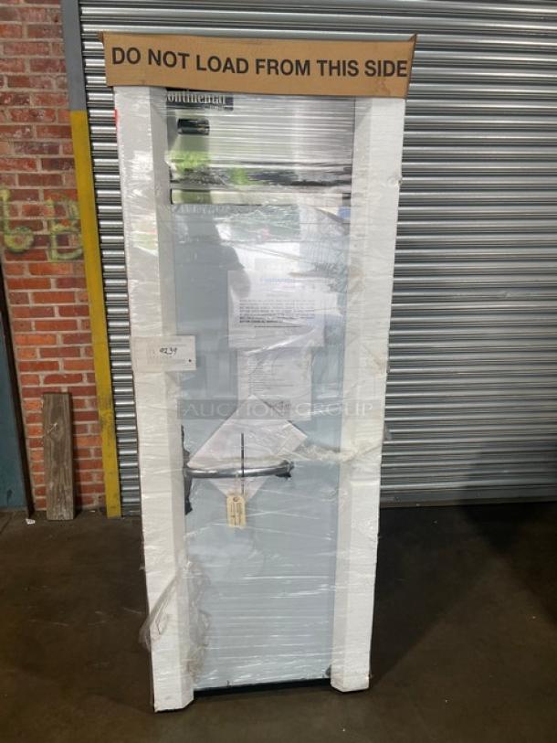 NEW! Continental Commercial Stainless Steel Solid Single Door Reach In Freezer! Energy Star Certified! Model: 1FN SN: 16220664! - Image 2 of 8