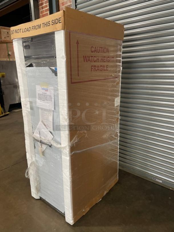 NEW! Continental Commercial Stainless Steel Solid Single Door Reach In Freezer! Energy Star Certified! Model: 1FN SN: 16220664! - Image 3 of 8