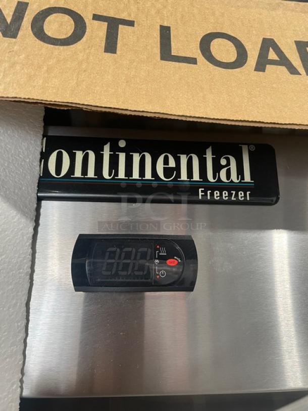 NEW! Continental Commercial Stainless Steel Solid Single Door Reach In Freezer! Energy Star Certified! Model: 1FN SN: 16220664! - Image 6 of 8