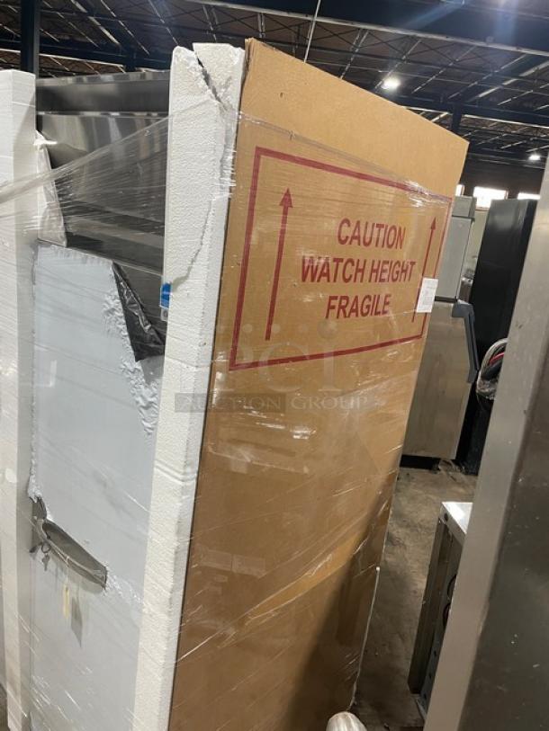 NEW! Continental Commercial Stainless Steel Solid 2 Door Reach In Refrigerator! Energy Star Certified! Model: 2RN SN: 16226285! - Image 5 of 9