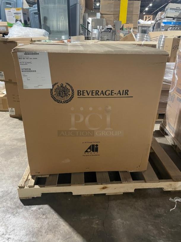BRAND NEW! Beverage-Air Commercial Stainless Steel Solid Single Door Flat Top Worktop Freezer! Energy Star Certified! With Poly Coated Wire Racks! Model: WTF32AHC SN: 14700536! 115V 1 Phase! - Image 2 of 12