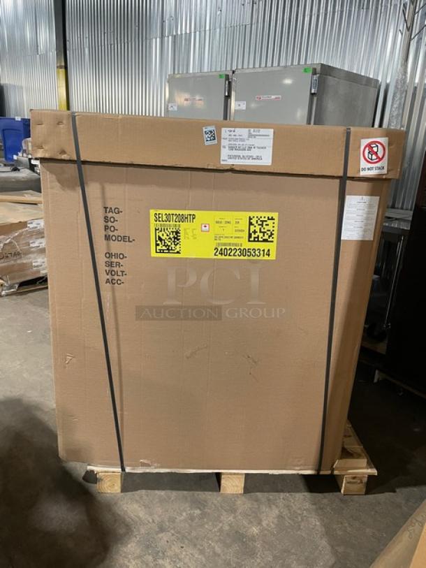 BRAND NEW! Cleveland Range! 2024! Late Model! DuraPan Series Commercial Stainless Steel Electric Powered 30 Gal. Ultra Tilt Skillet/Braising Pan! With Thermostatic Control! Model: SEL30TR SN: 240223053314! 208V 3 Phase! On Legs! - Image 2 of 13