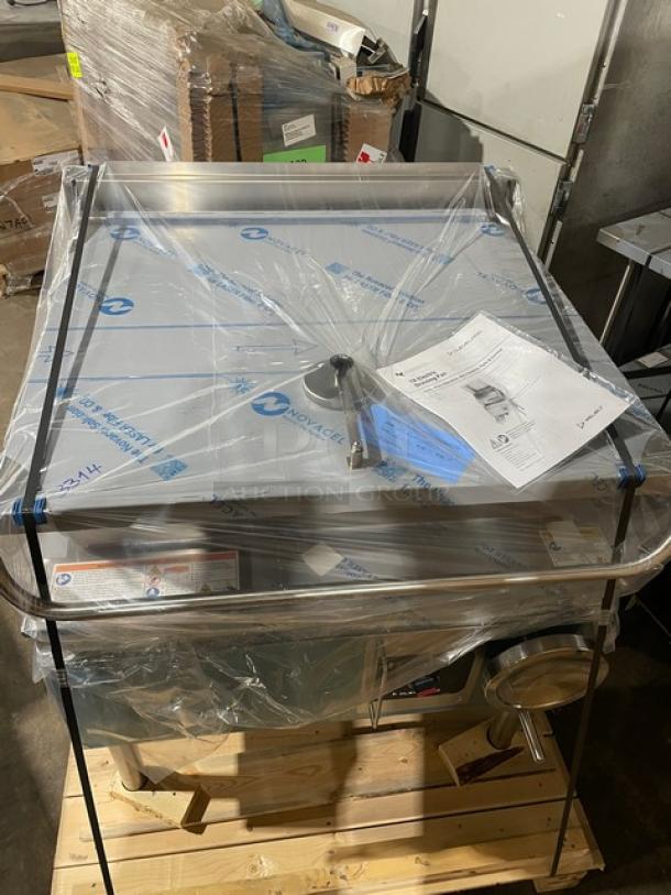 BRAND NEW! Cleveland Range! 2024! Late Model! DuraPan Series Commercial Stainless Steel Electric Powered 30 Gal. Ultra Tilt Skillet/Braising Pan! With Thermostatic Control! Model: SEL30TR SN: 240223053314! 208V 3 Phase! On Legs! - Image 13 of 13