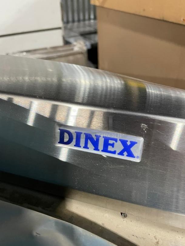 NEW! SCRATCH-N-DENT! Dinex Commercial Stainless Steel 3-Silo Colossus Plate Heater Dispenser! Model: DXPSBH3P! On Casters! - Image 6 of 13