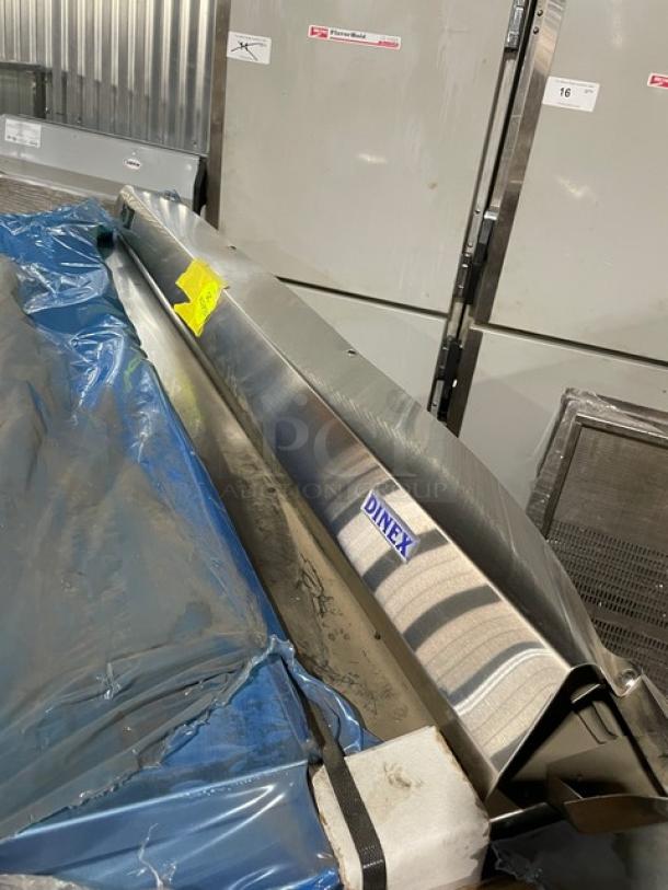 NEW! SCRATCH-N-DENT! Dinex Commercial Stainless Steel 3-Silo Colossus Plate Heater Dispenser! Model: DXPSBH3P! On Casters! - Image 9 of 13