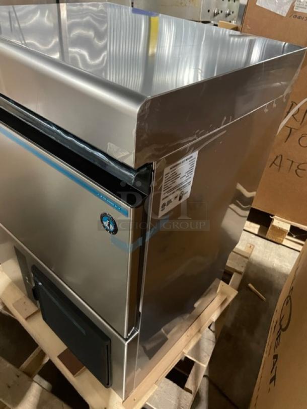 BRAND NEW! Hoshizaki Commercial Stainless Steel Electric Powered Air-Cooled Undercounter Sphere Cube Ice Making Machine/36 Lb. Bin Combo! Model: IM-50BAA-Q SN: K209055K! 115V 1 Phase! - Image 8 of 14